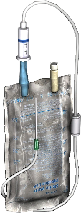 Saline Bag IV in DayZ - Crafting result